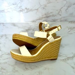 Merona 8.5 White Wedge NWT